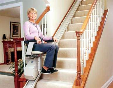 Stair lifts are one way to get around inaccessibility issues within your home