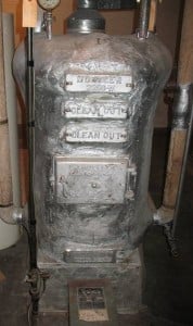 80 yr old cast boiler web