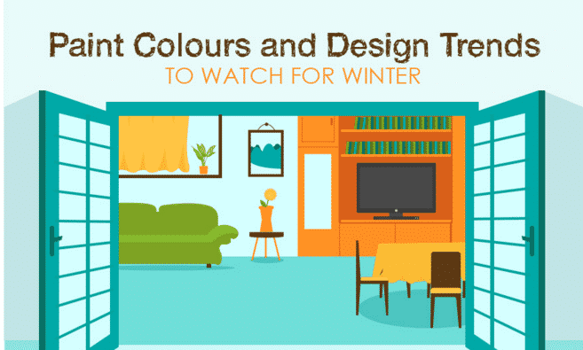 Paint Colours and Design Trends for Winter (Infographic) open house