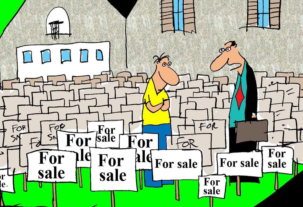 Real Estate Humour: March 2016 Real Estate Cartoon selling your condo