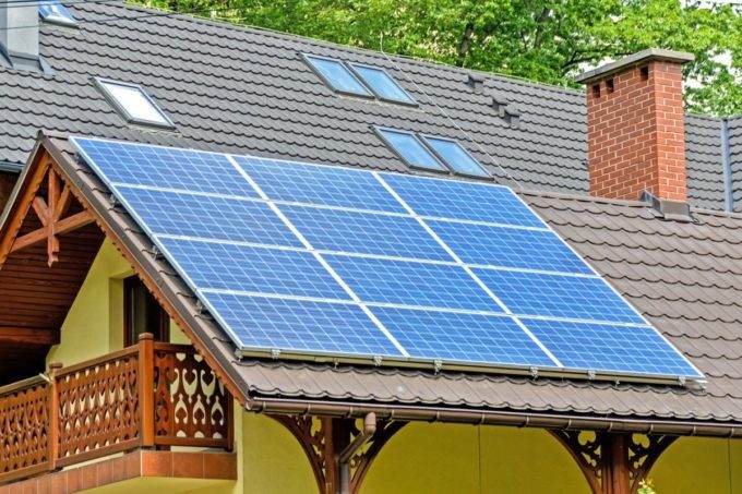 Homes with solar panels are in demand