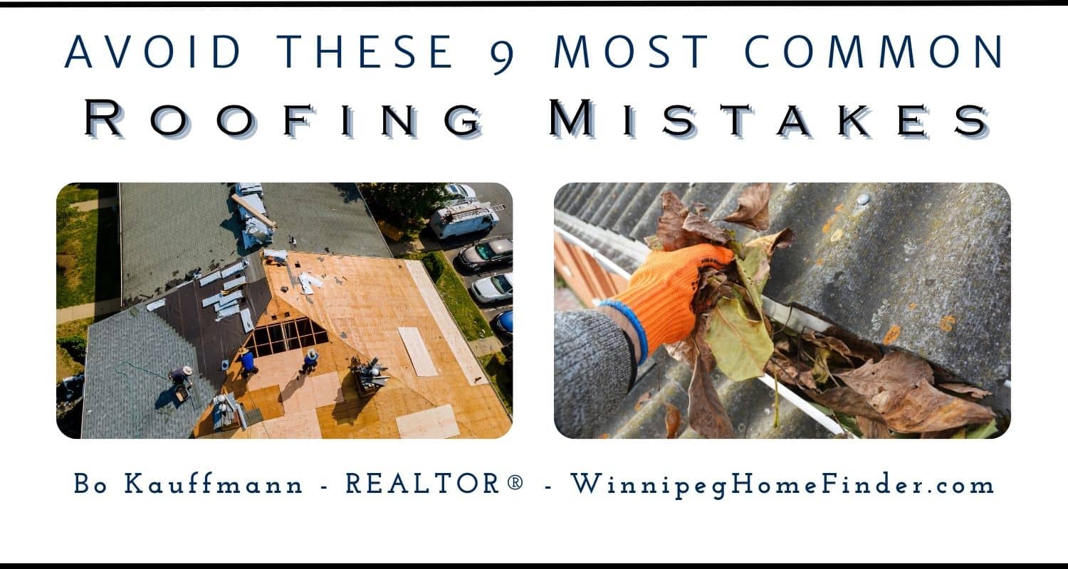 Most common roofing mistakes