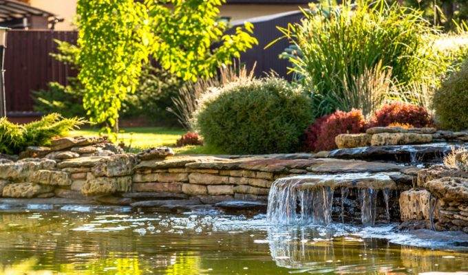 Water features in your landscaping project