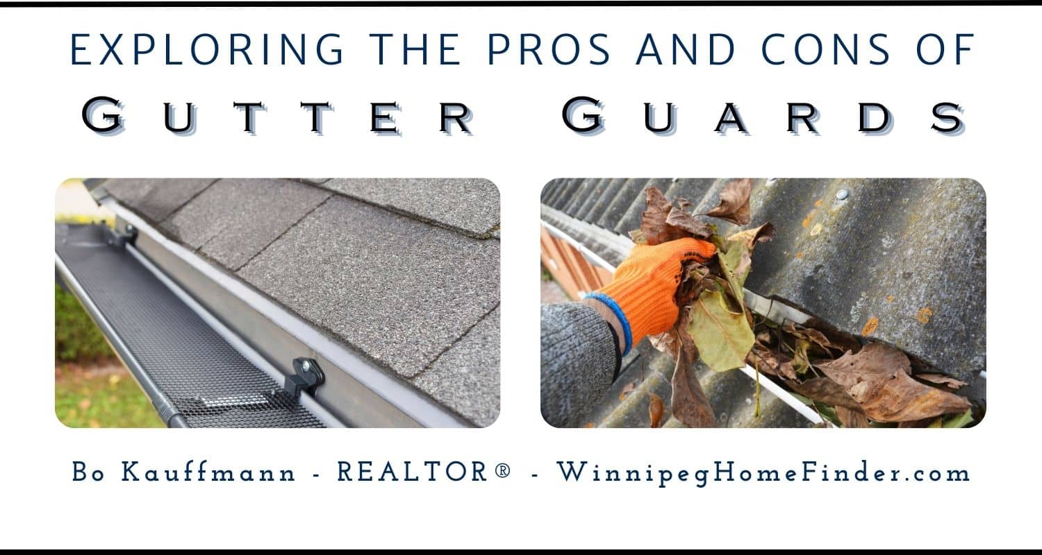 Blog title screen for gutter guards vs. gutter cleaning